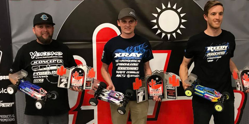 2018 Desert Classic Podium