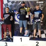 Ty on the podium at the 2019 ROAR 1/10 Offroad Electric Nationals